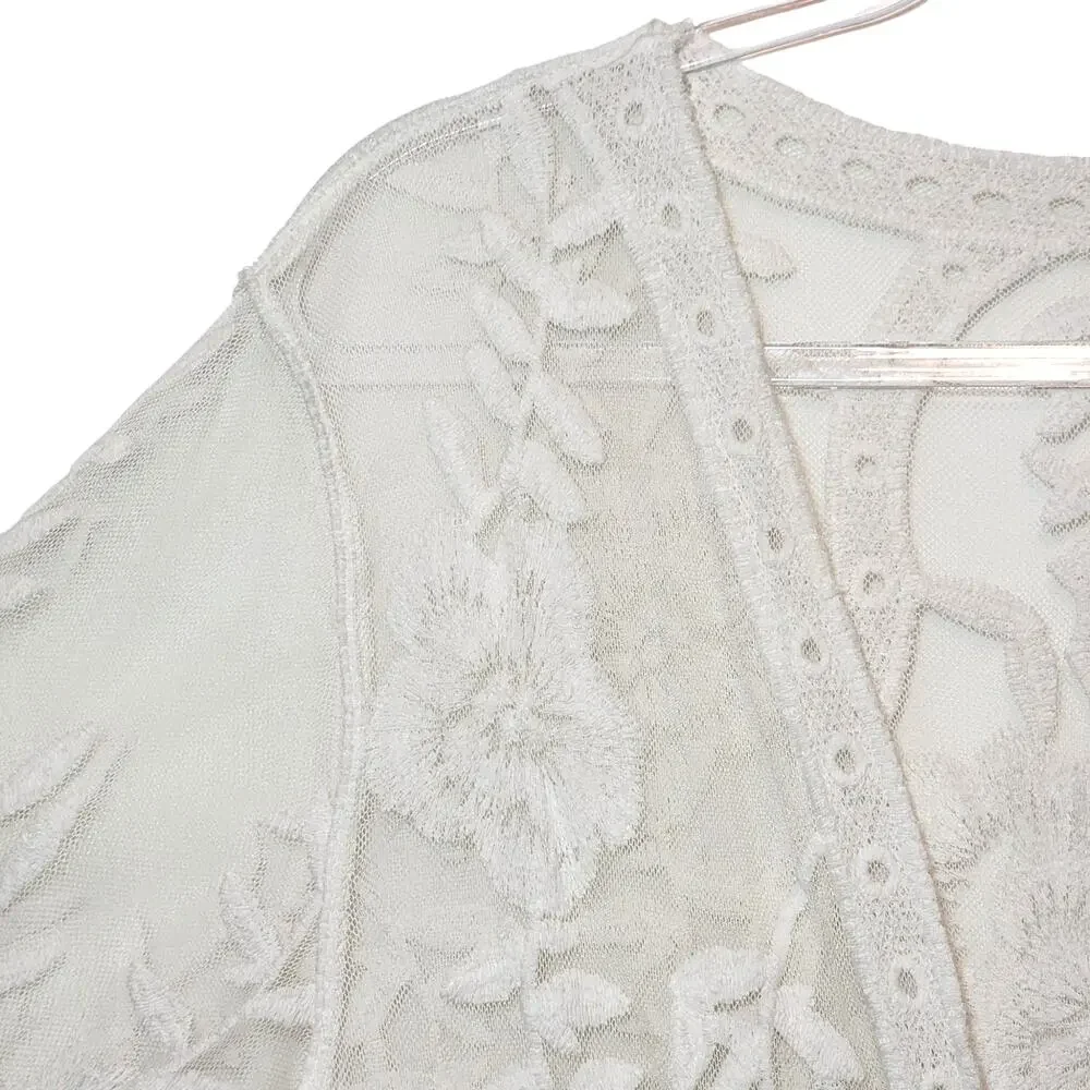No Brand white lace